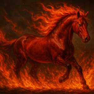 огненная лошадь